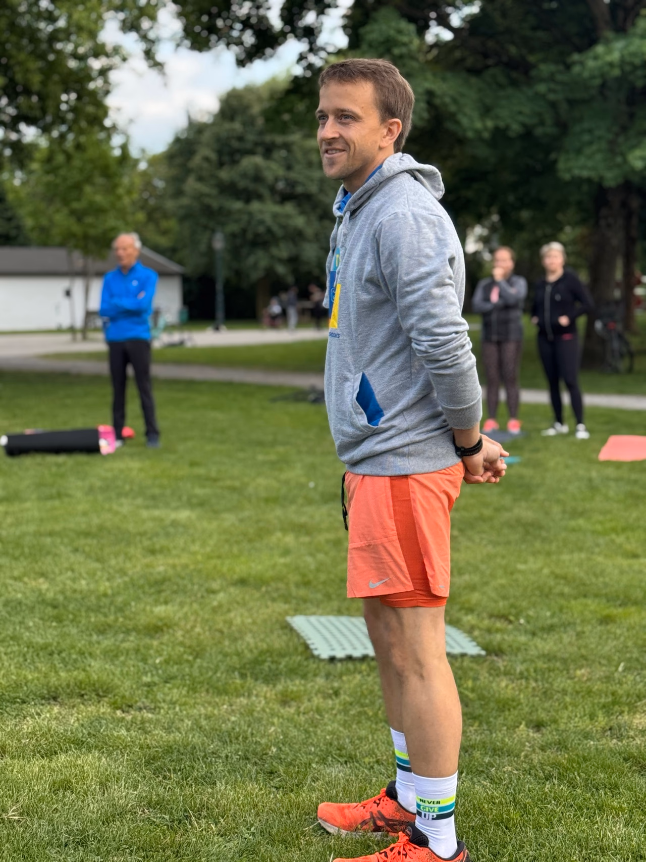Trainerportrait von Meikel beim Outdoor-Training
